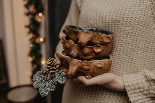 Мисочка ёжик фото 2