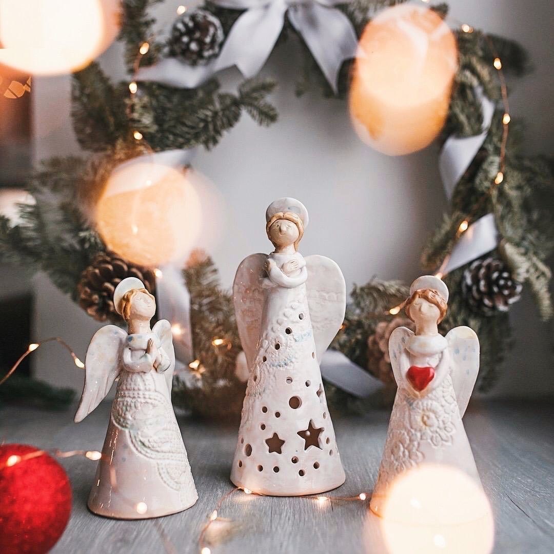 Подсвечник-ангел фото 1